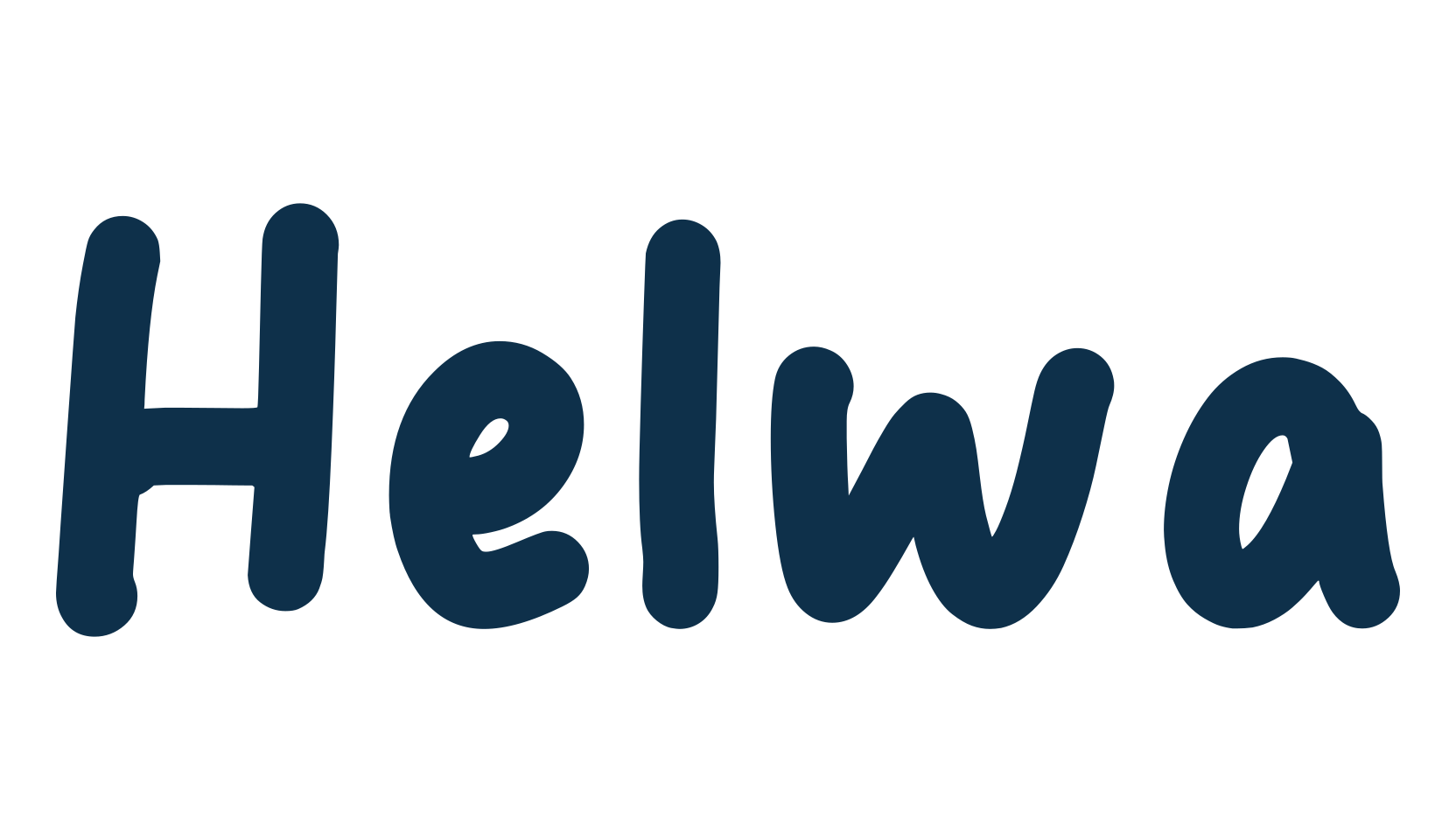 Helwa, handwriting font preview