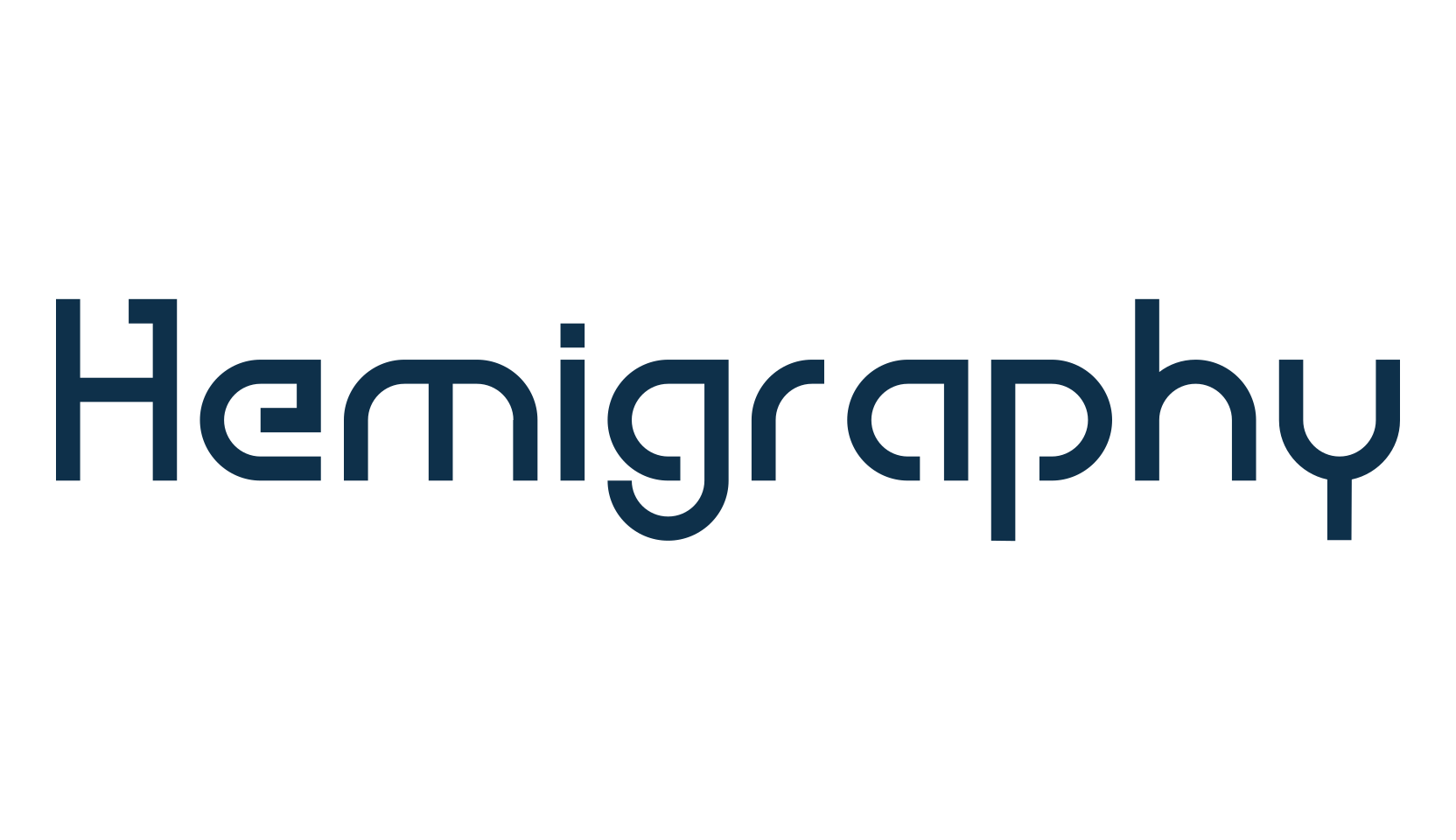Hemigraphy, sans serif font preview