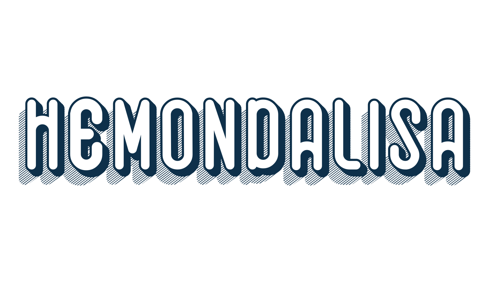 Hemondalisa, fancy retro decorative font preview