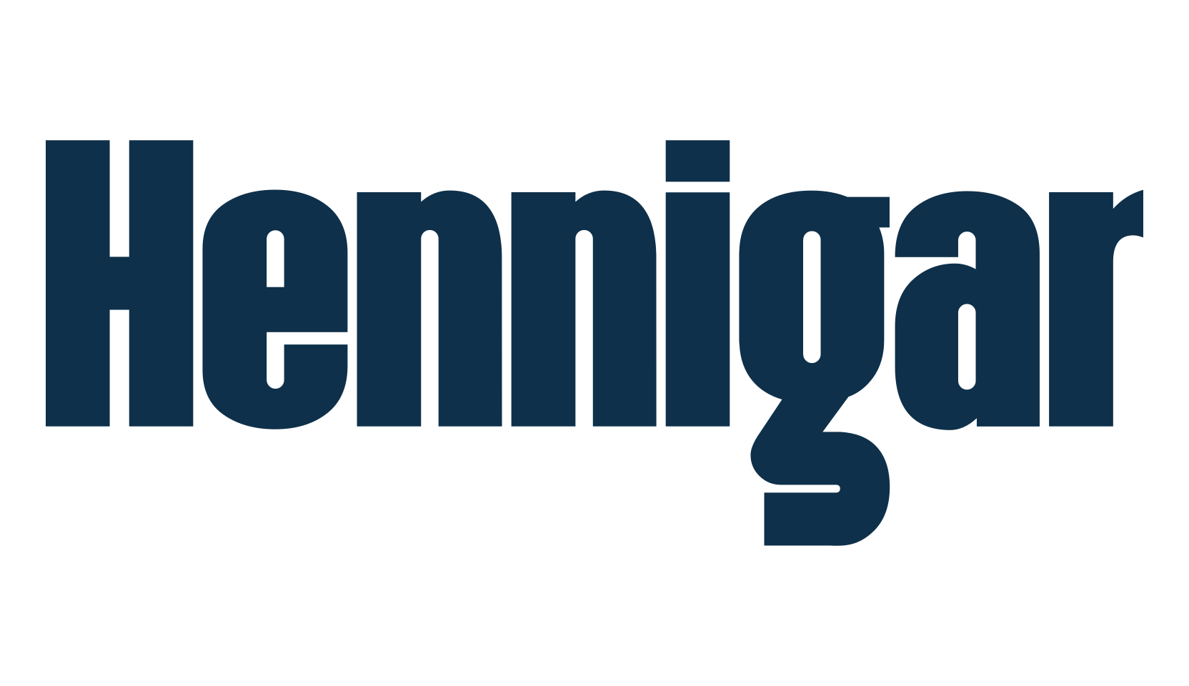 Hennigar, basic sans serif font preview