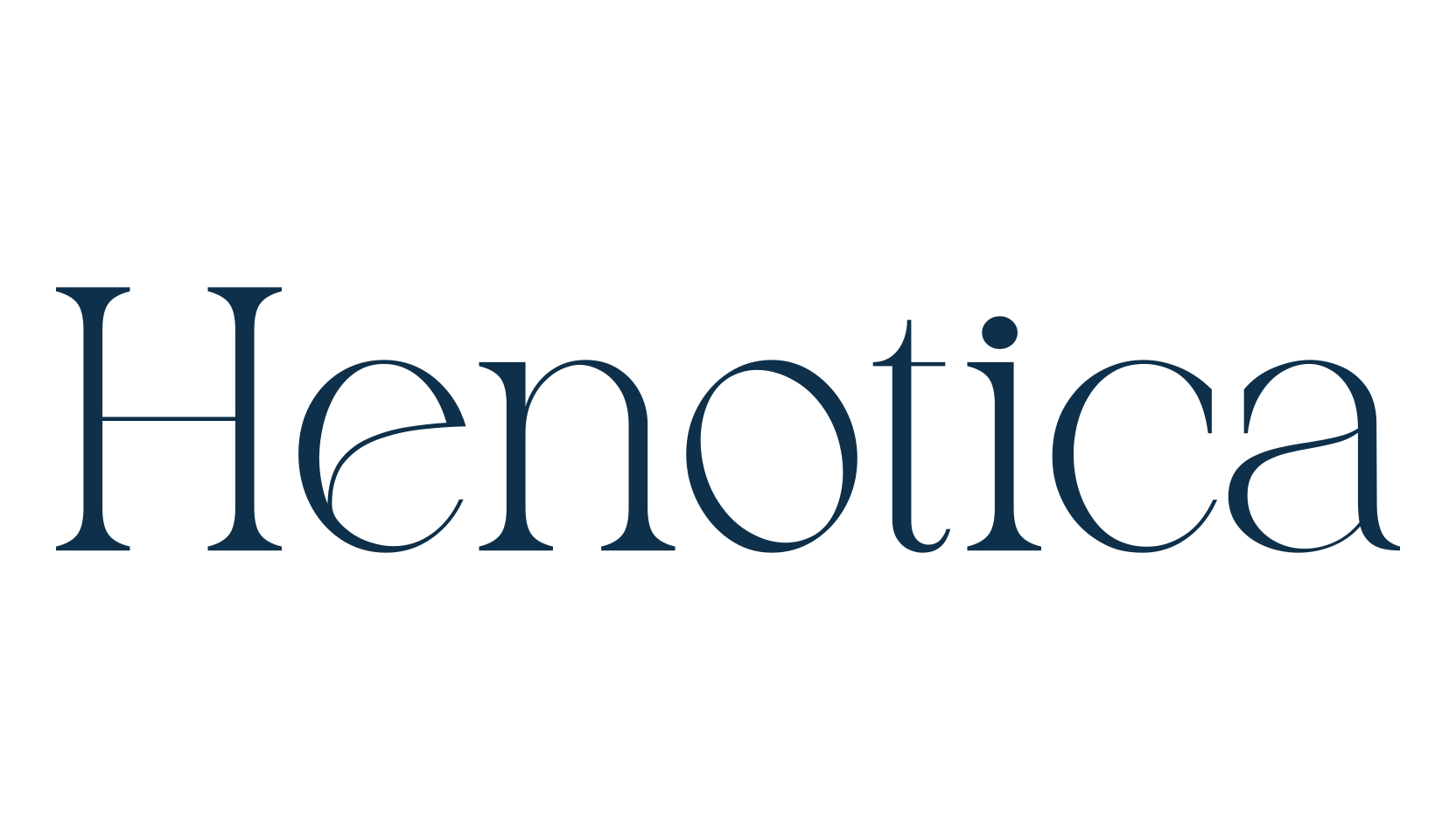 Henotica, basic serif font preview