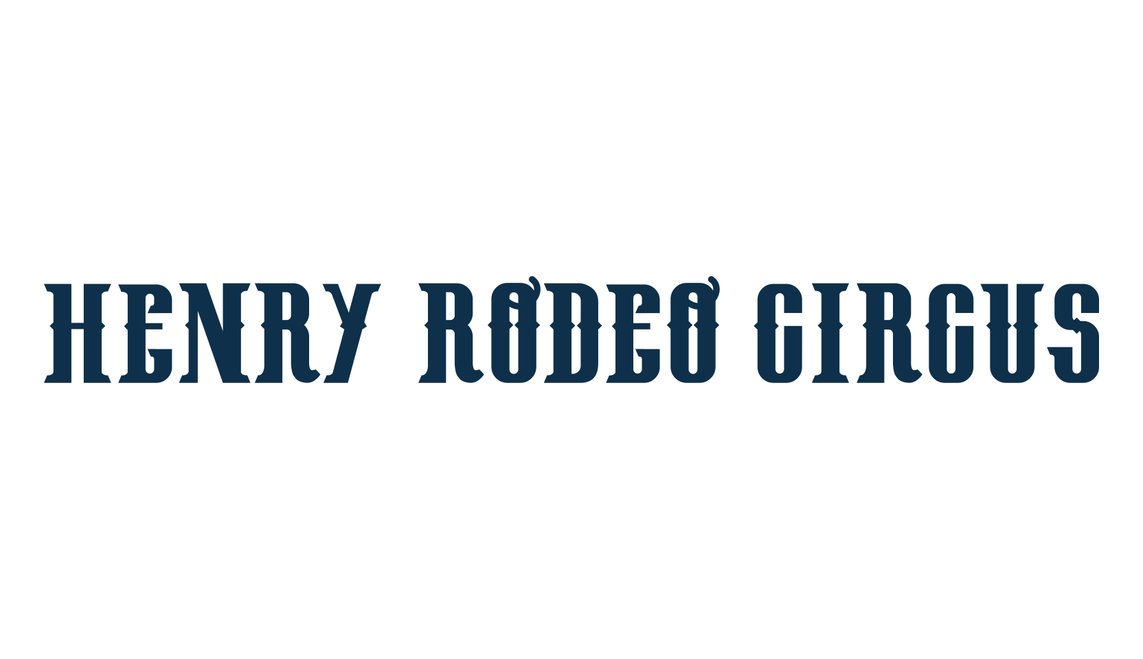 Henry Rodeo Circus, retro font preview