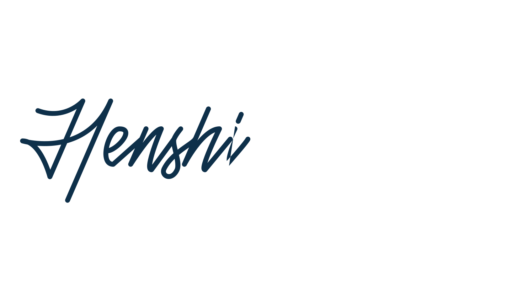 Henshin Script, handwriting font preview