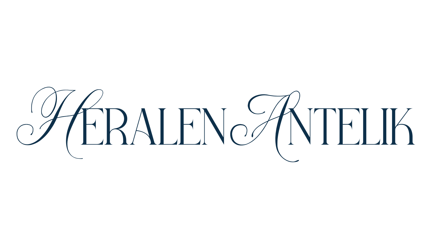 Heralen Antelik, fancy various decorative font preview