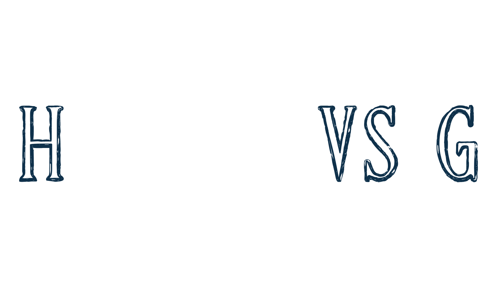 Hercule VS Golliath, eroded font preview