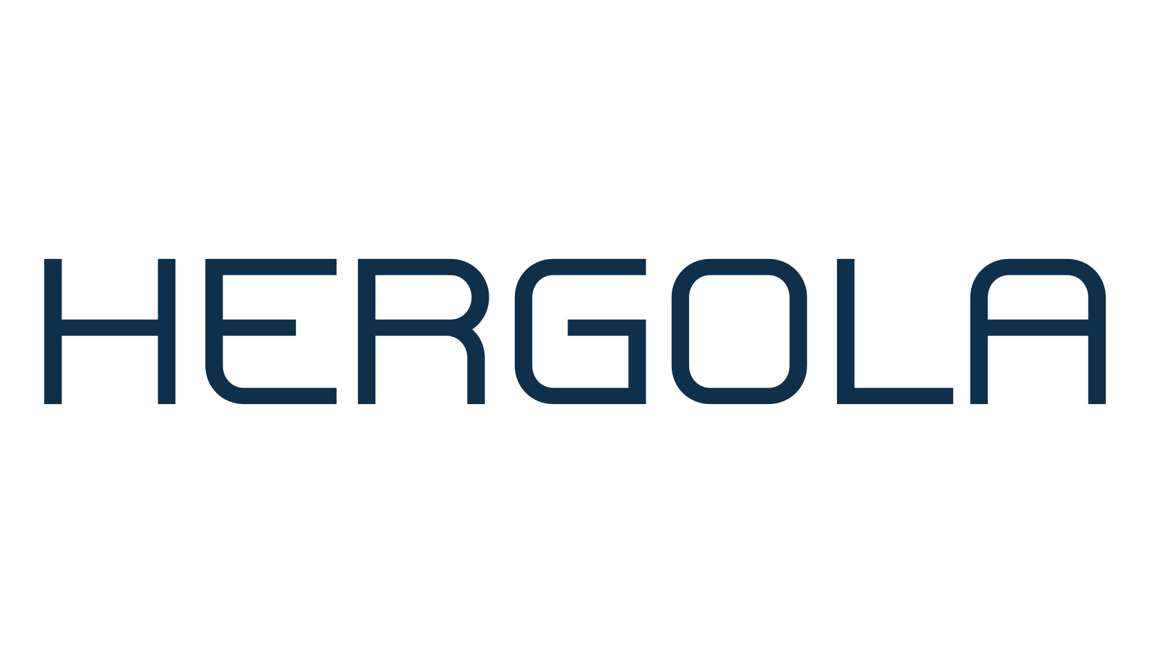 Hergola, basic sans serif font preview