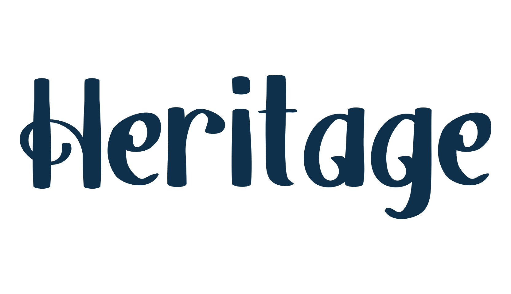Heritage (heritage-3), fancy decorative font preview