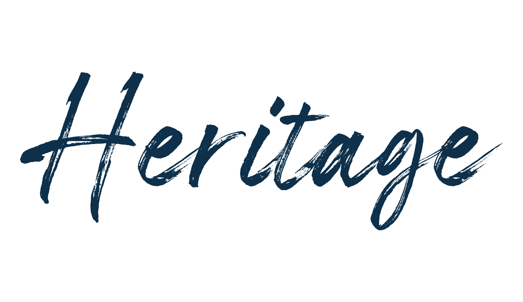 Heritage (heritage-4), brush font preview
