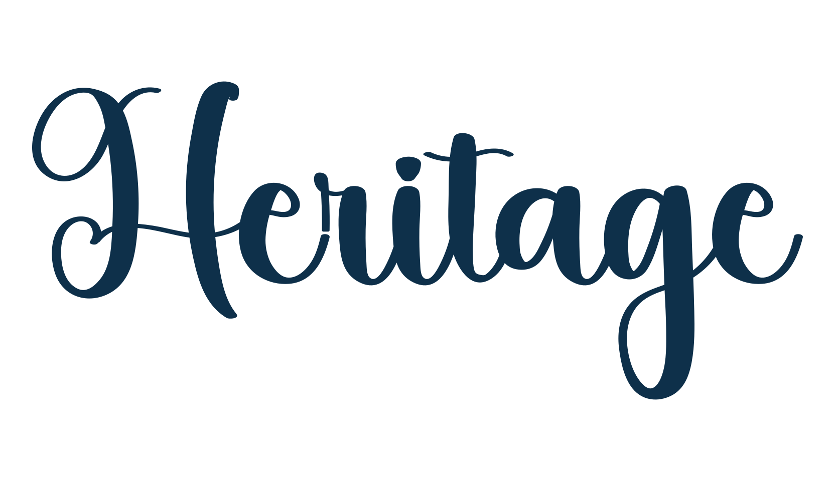 Heritage (heritage-8), script calligraphy fancy decorative font preview