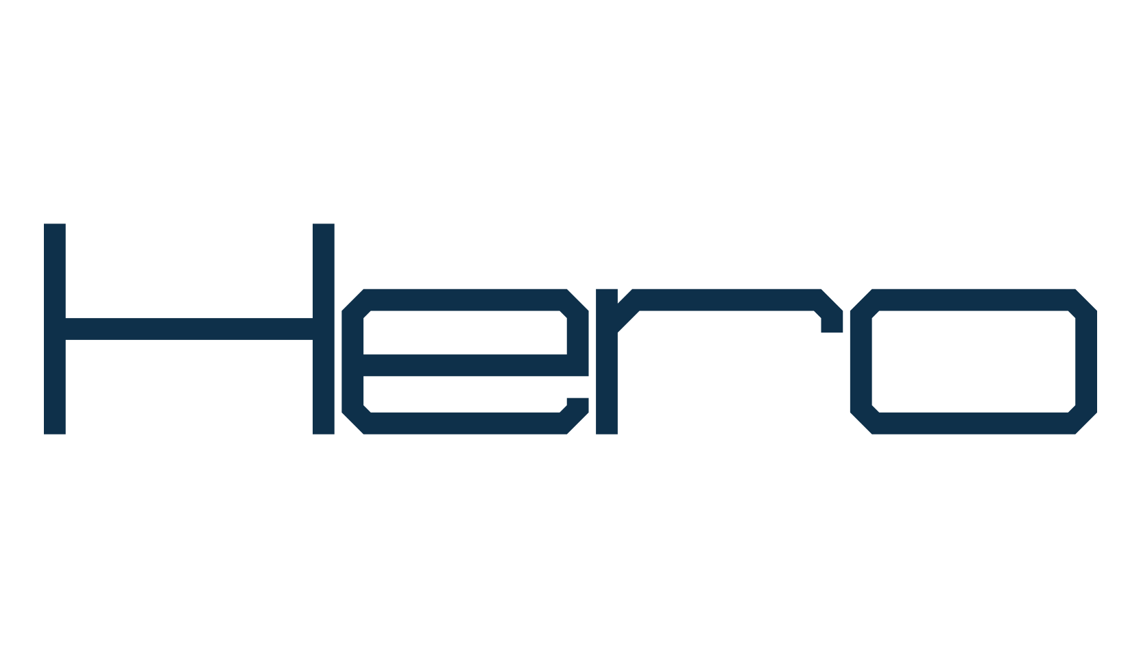 Hero (hero-2), sci-fi font preview
