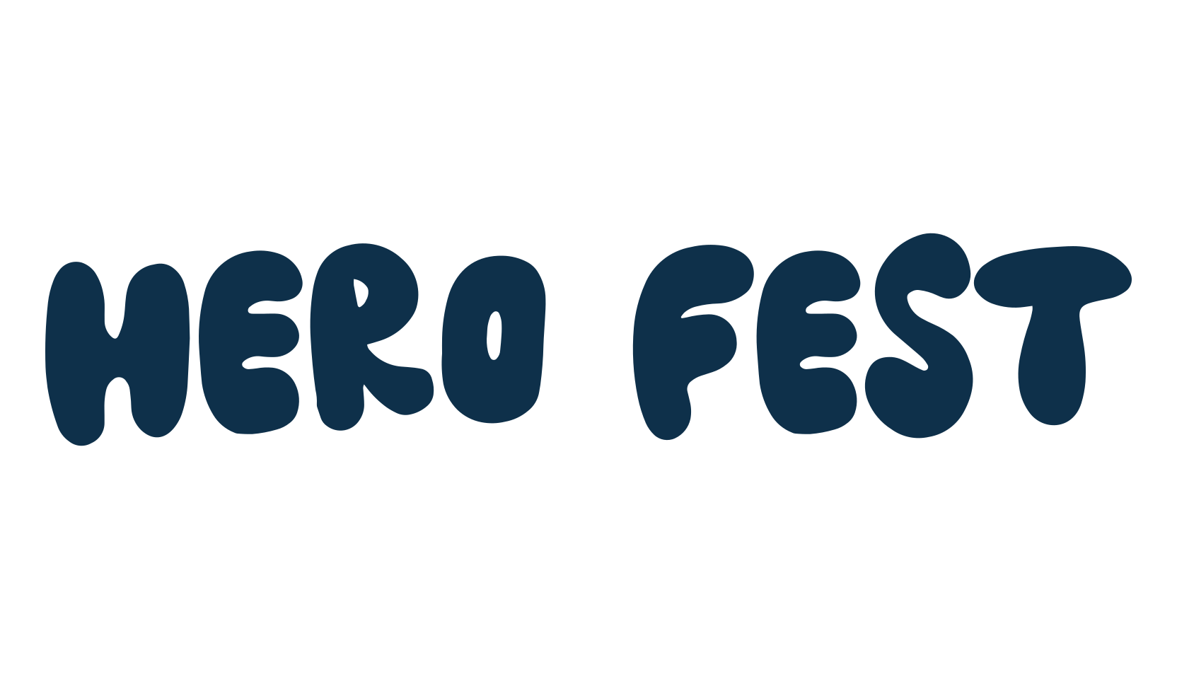 Hero Fest, fancy cartoon decorative font preview