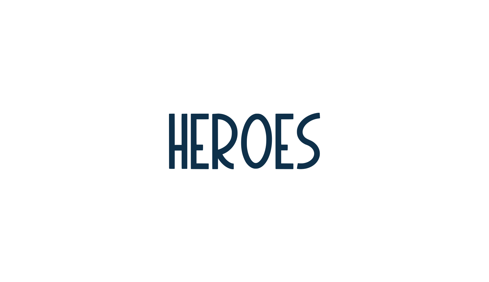 Heroes (heroes-5), cartoon font preview