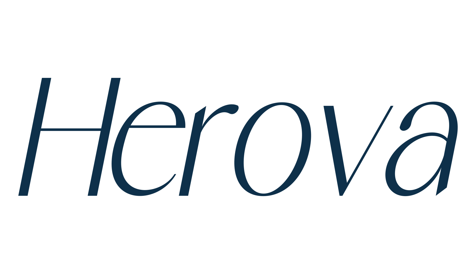 Herova, basic sans serif font preview