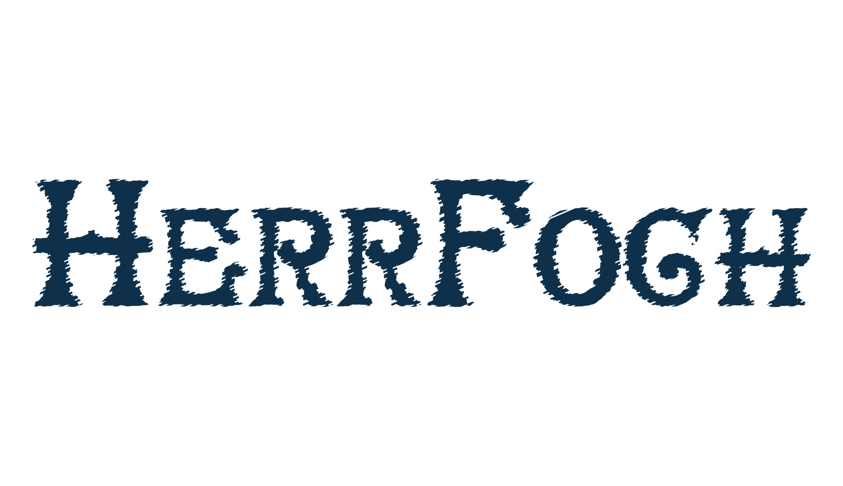 HerrFoch, fancy retro decorative font preview