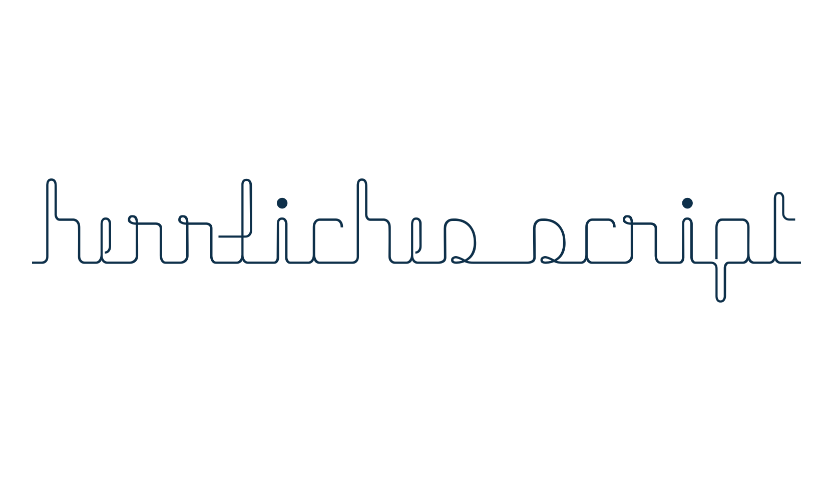 Herrliches Script, display market font preview