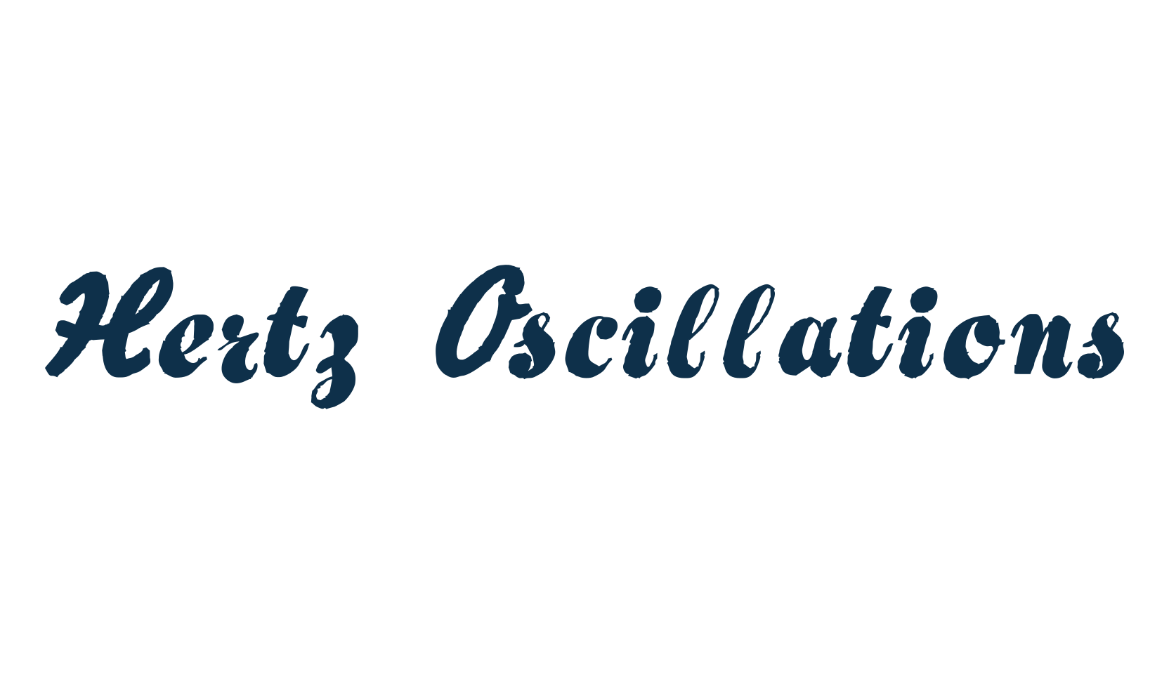 Hertz Oscillations, display market font preview