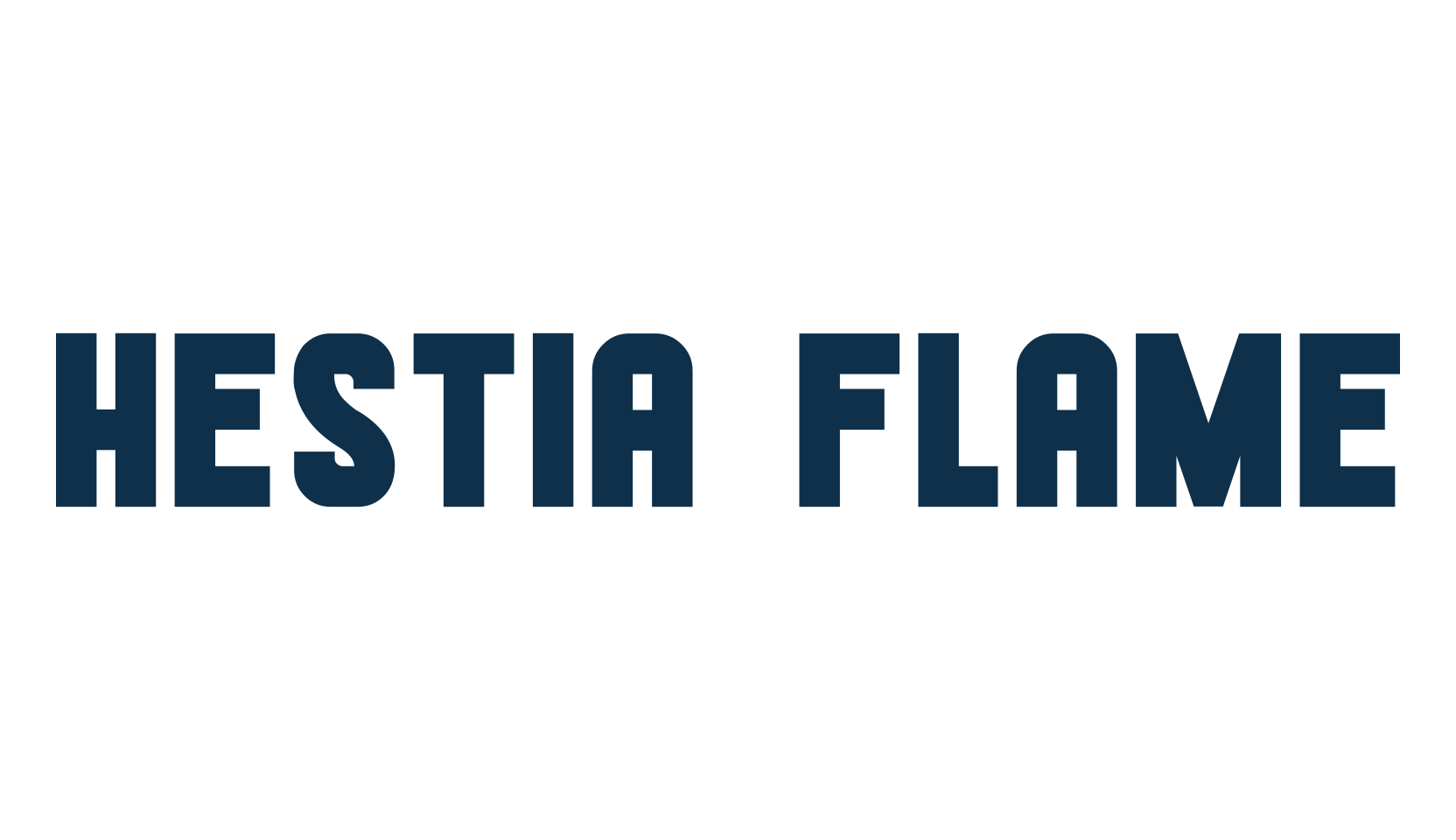 Hestia Flame, sans serif font preview