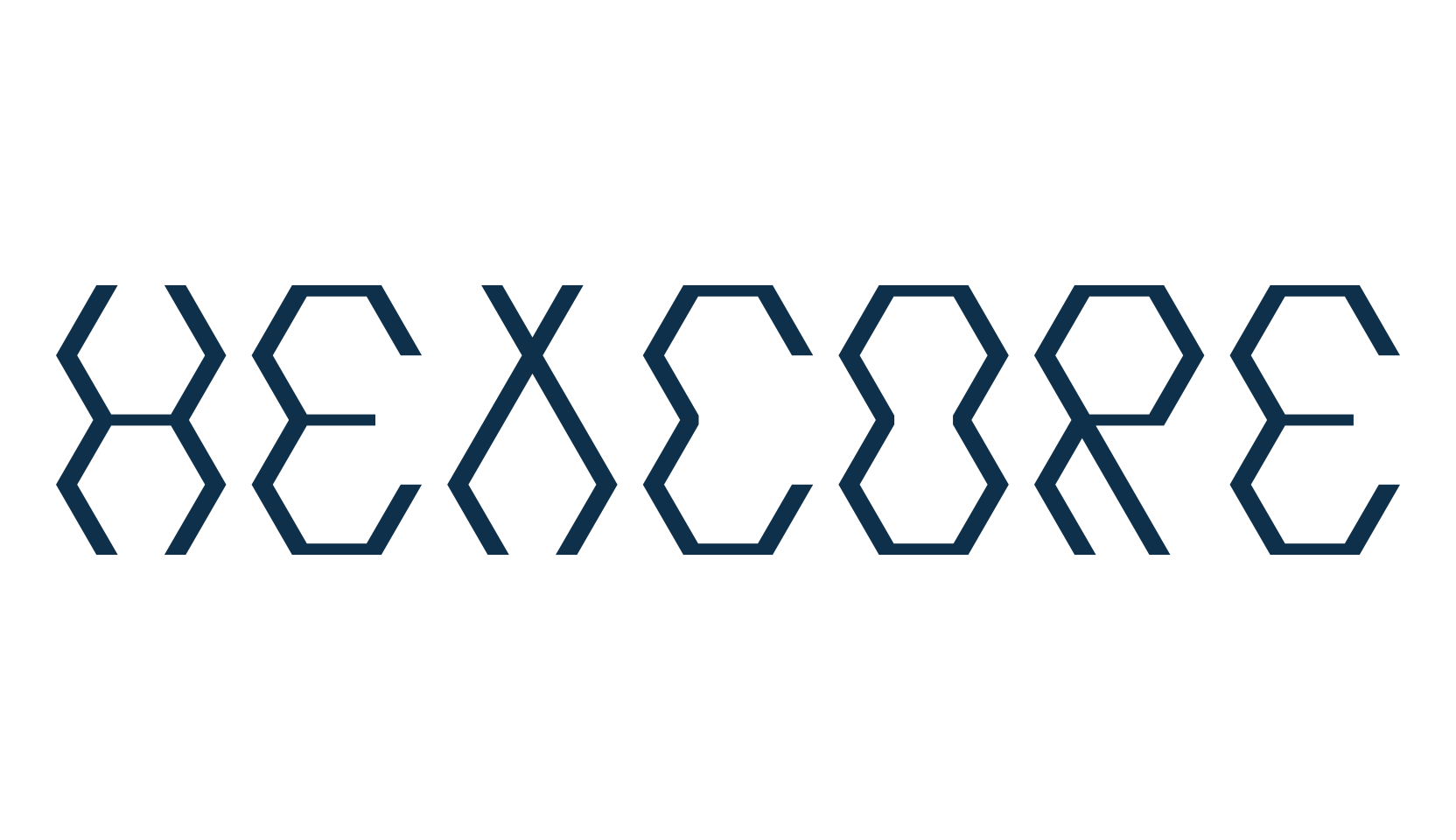 Hexcore, various font preview