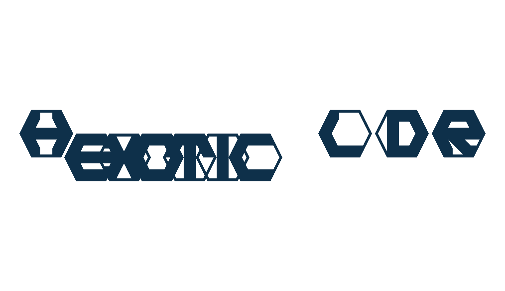 Hexotic LDR, various font preview