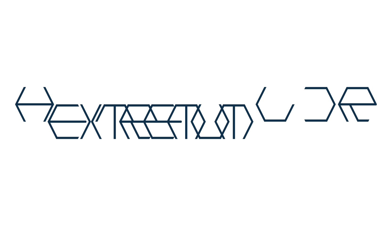 Hextremum LDR, various font preview