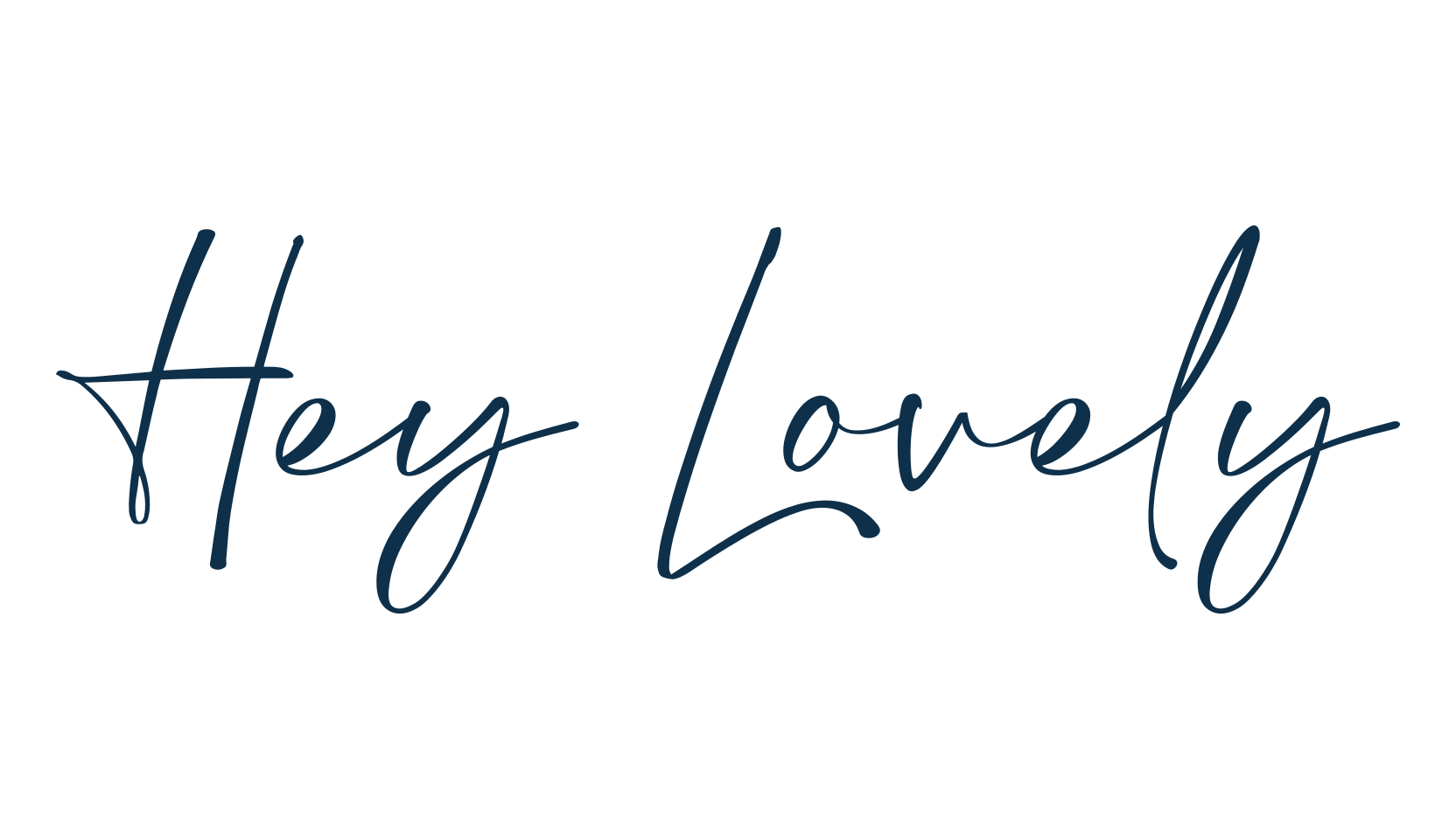 Hey Lovely (hey-lovely-2), handwriting font preview