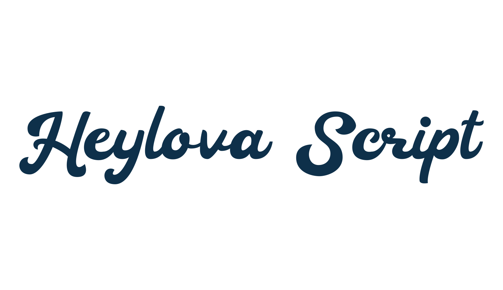 Heylova Script, fancy old school decorative script calligraphy font preview
