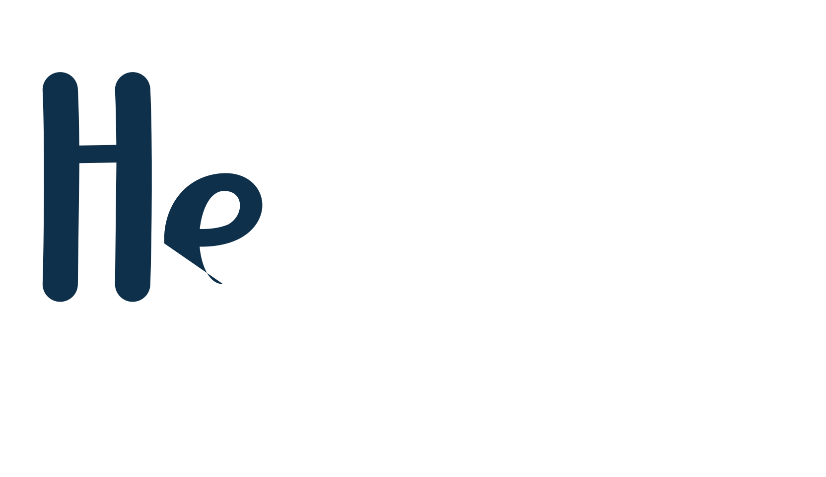 Heylove, fancy decorative font preview