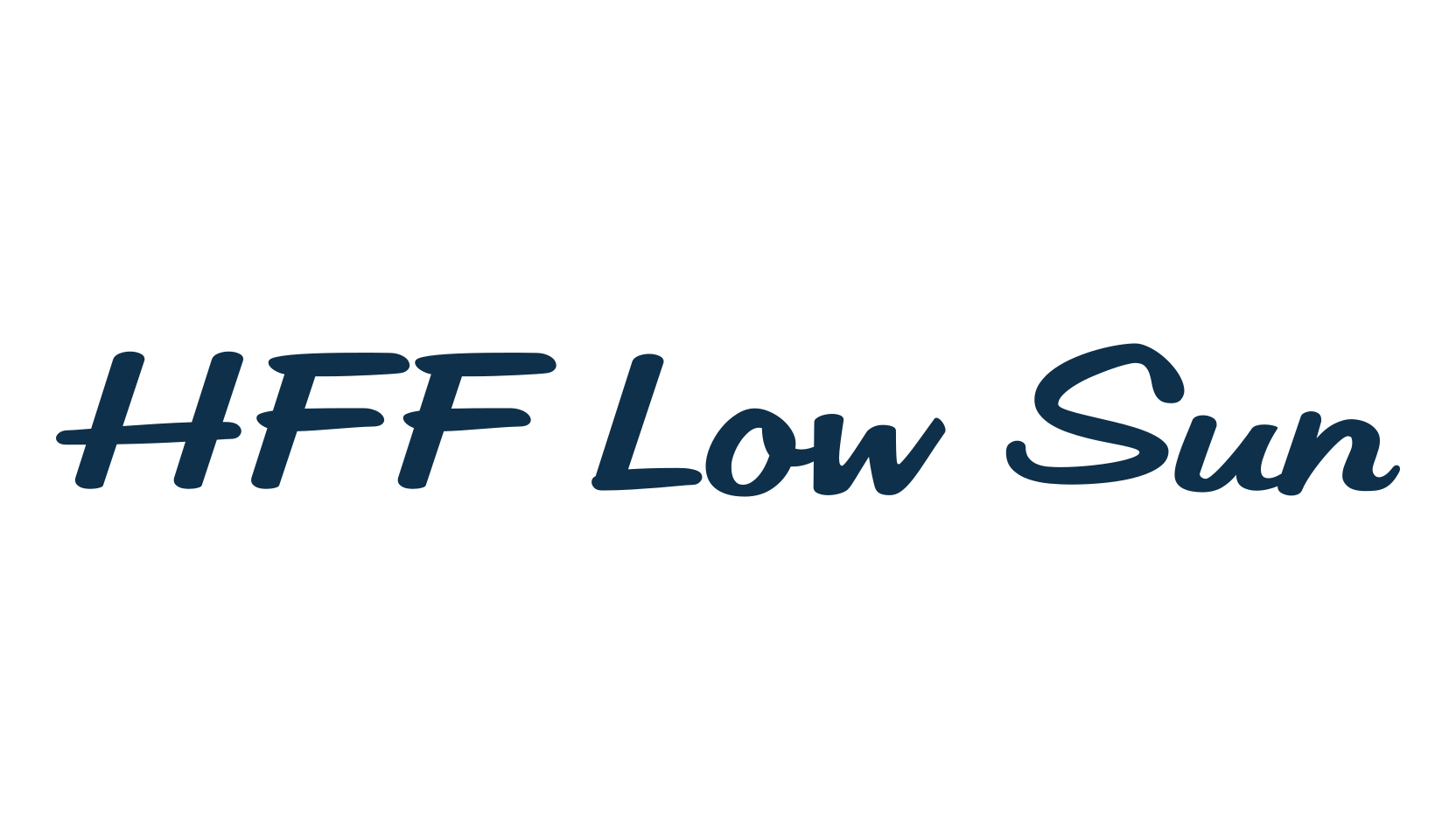 HFF Low Sun, fancy various decorative script calligraphy font preview