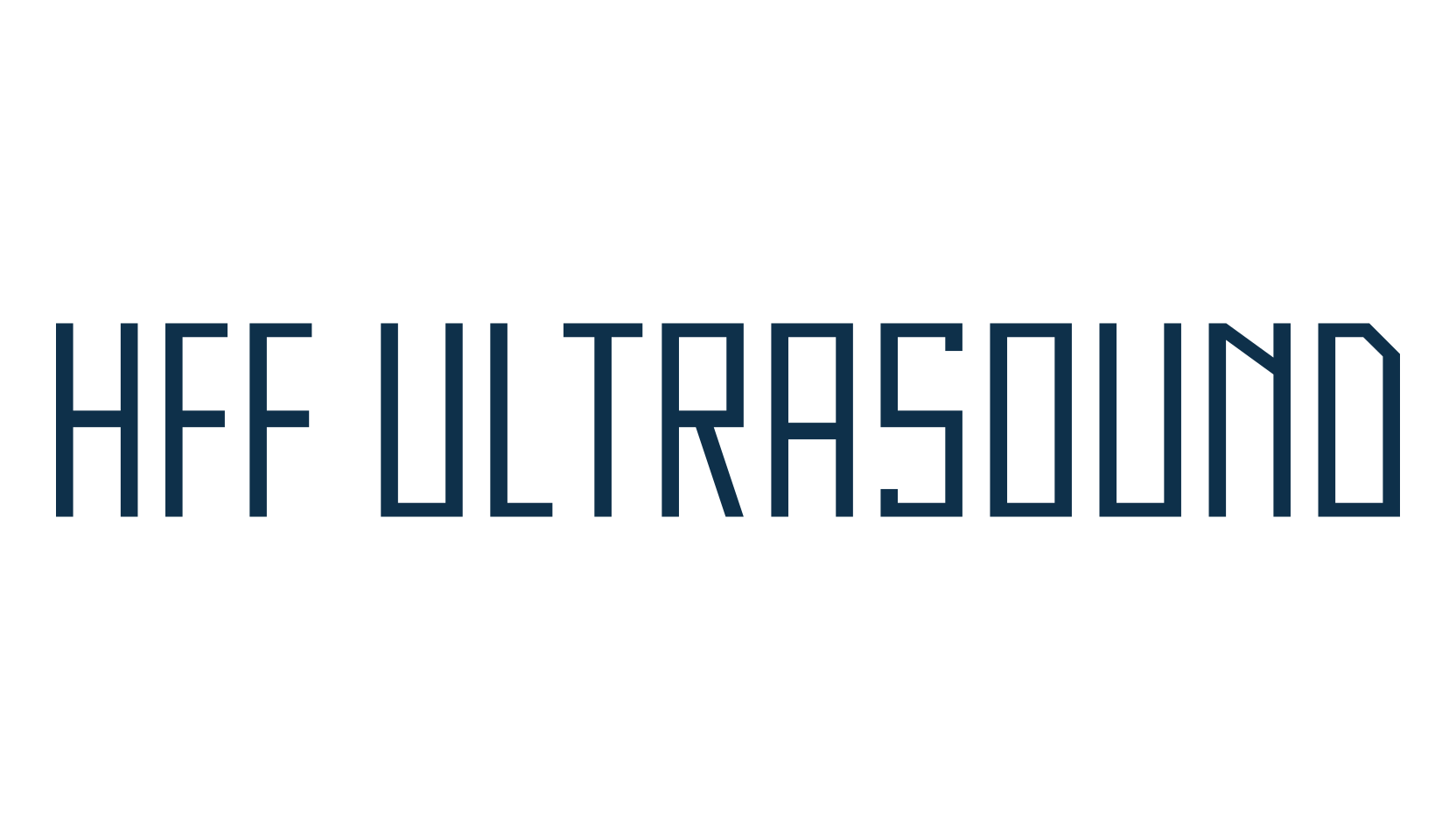 HFF Ultrasound, square font preview