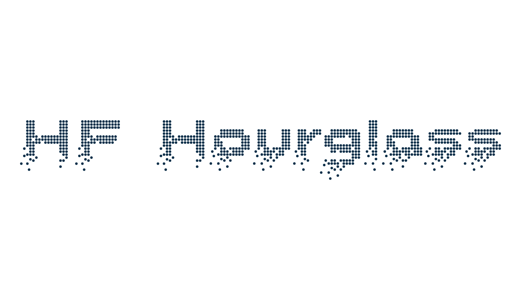 HF Hourglass, techno lcd sci-fi font preview