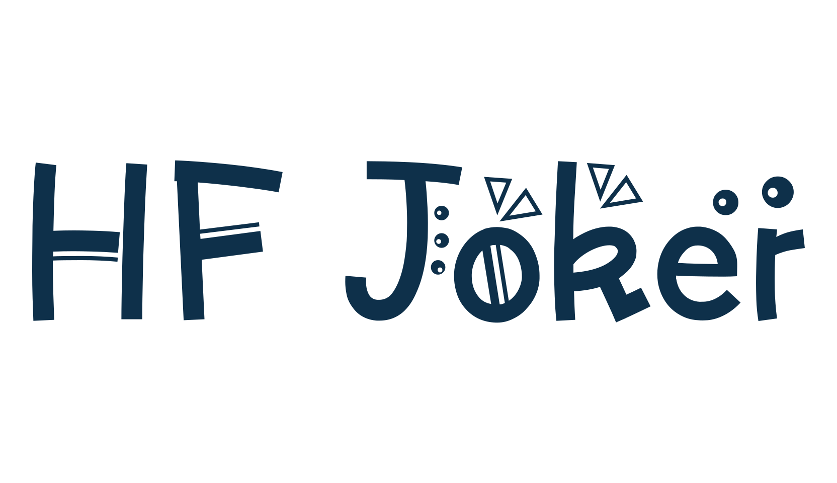 HF Joker, cartoon font preview