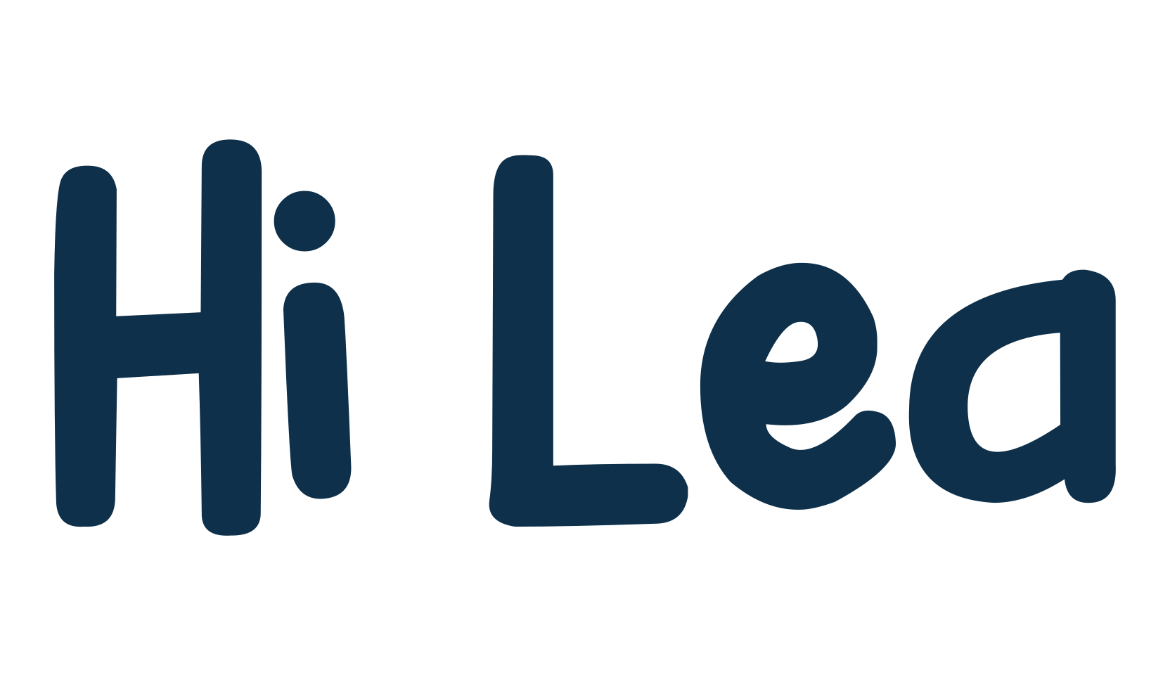 Hi Lea, cartoon font preview