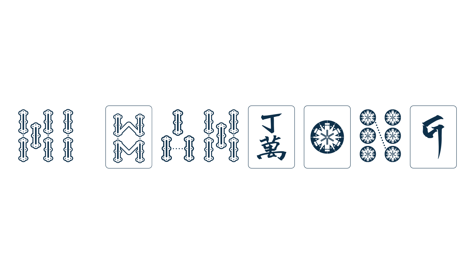 Hi Mahjong, display market font preview
