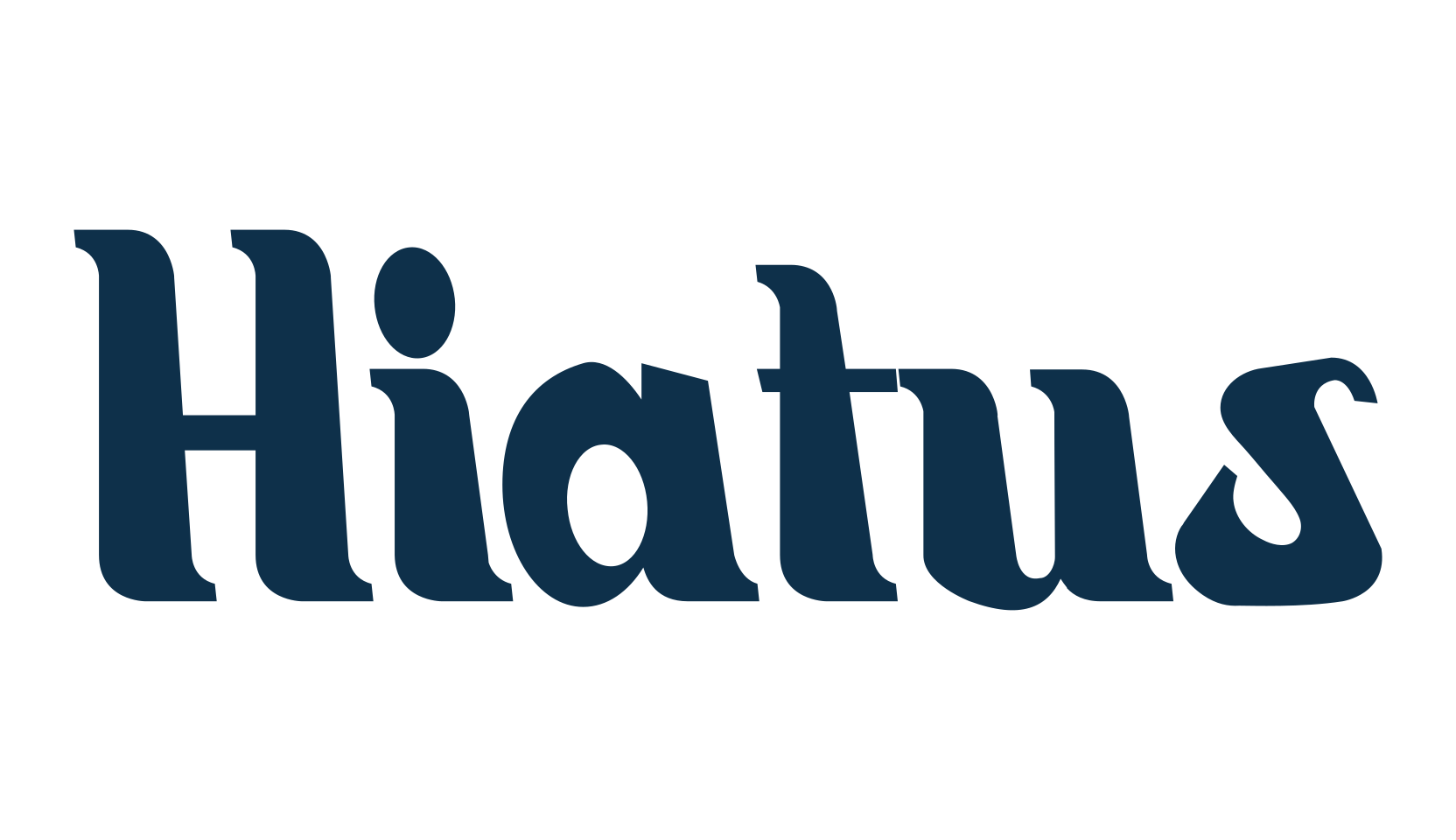 Hiatus, various font preview