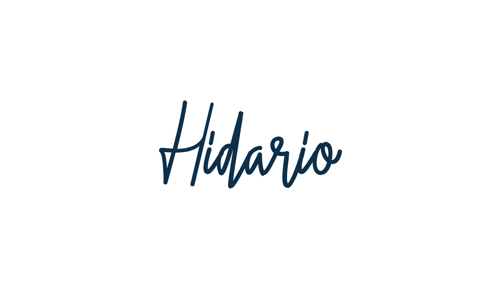 Hidario, script handwritten fancy decorative calligraphy font preview