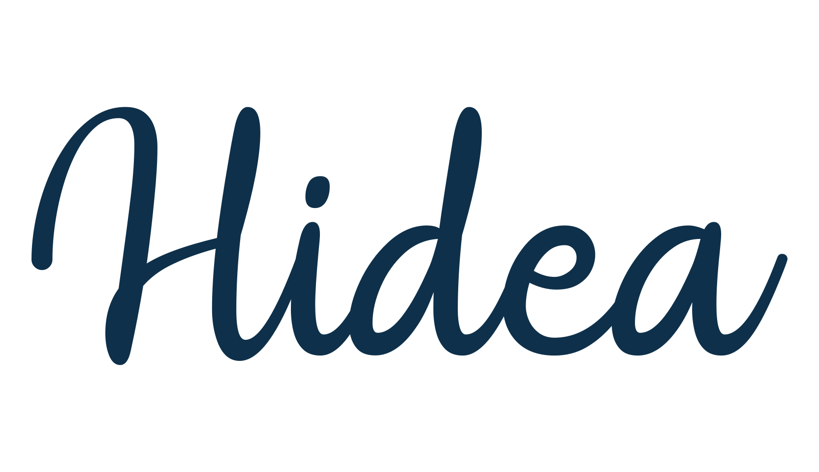Hidea, various font preview
