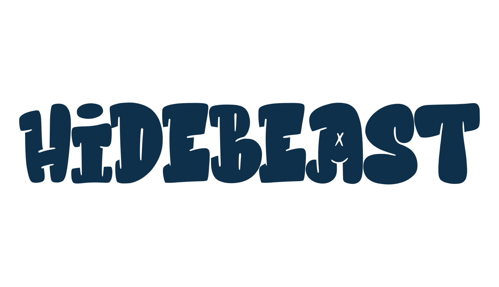 Hidebeast, graffiti font preview