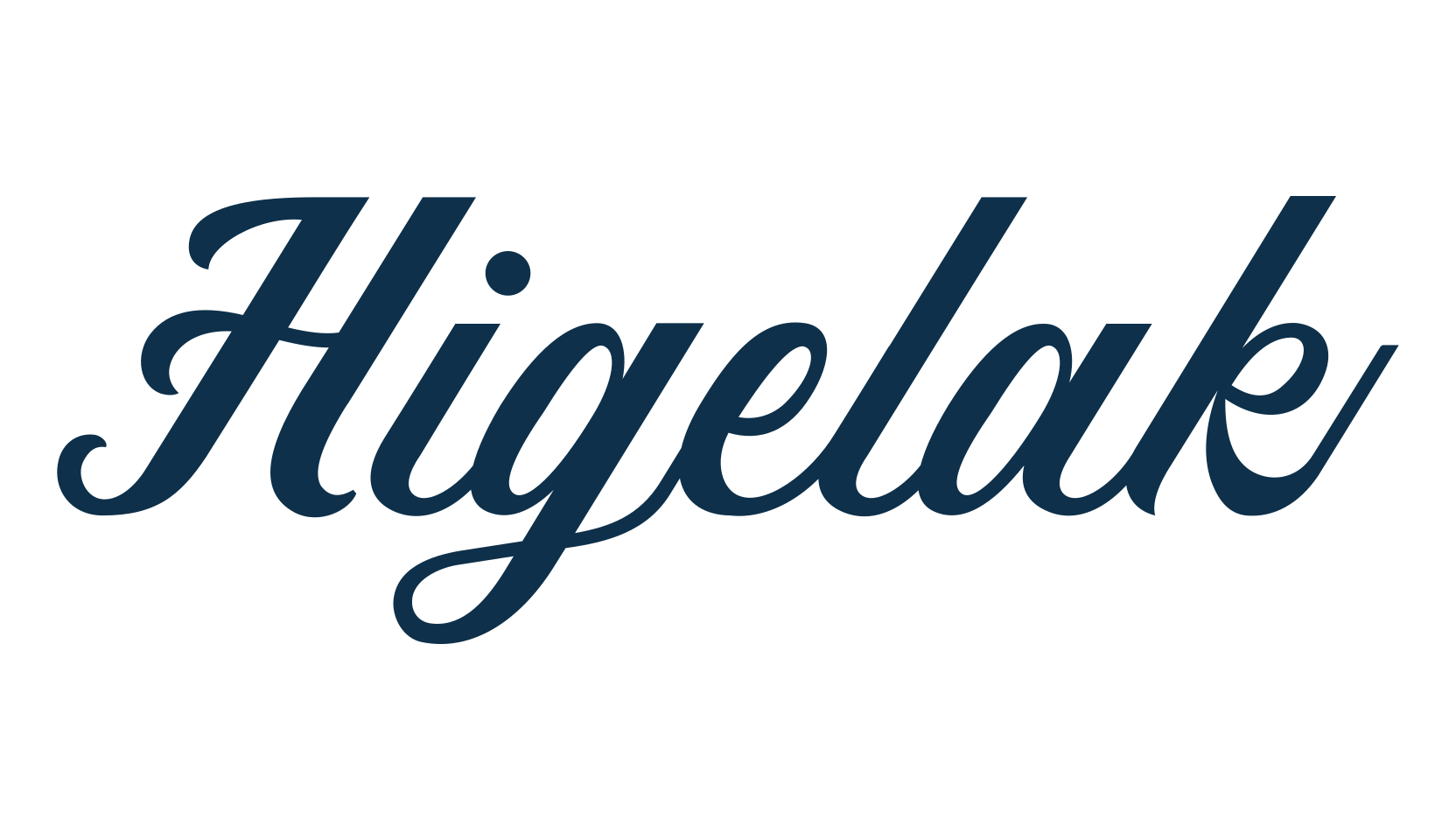 Higelak, display market font preview
