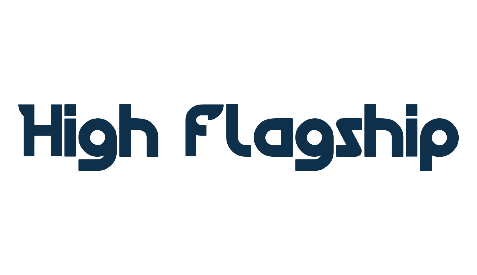 High Flagship, various font preview