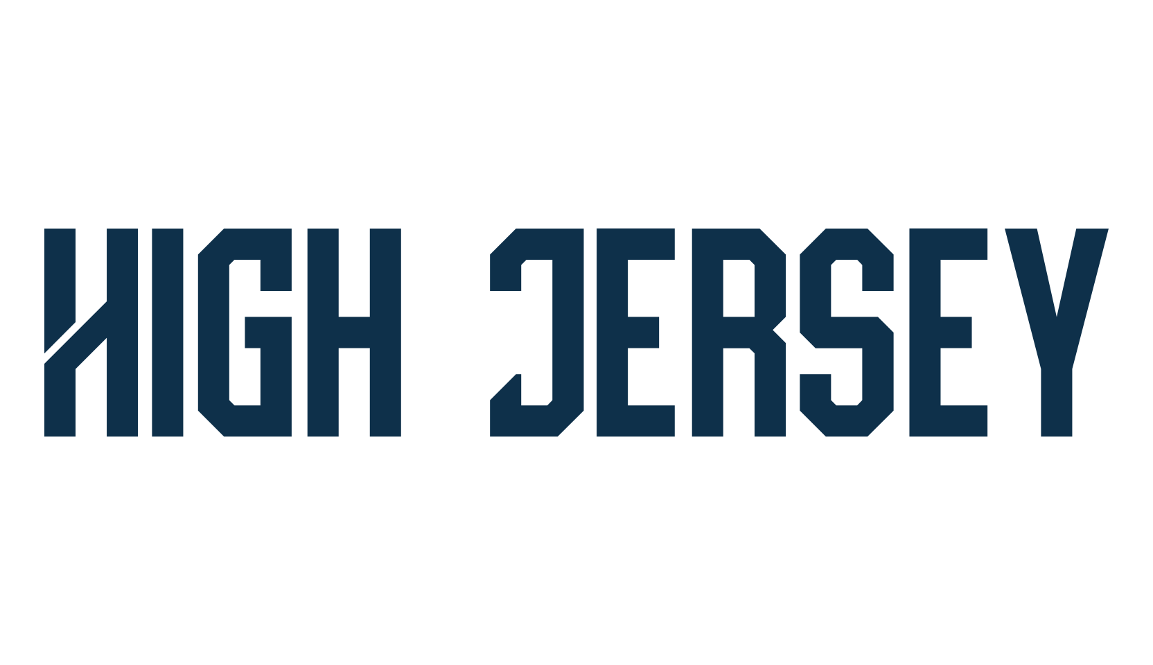 High Jersey, various font preview