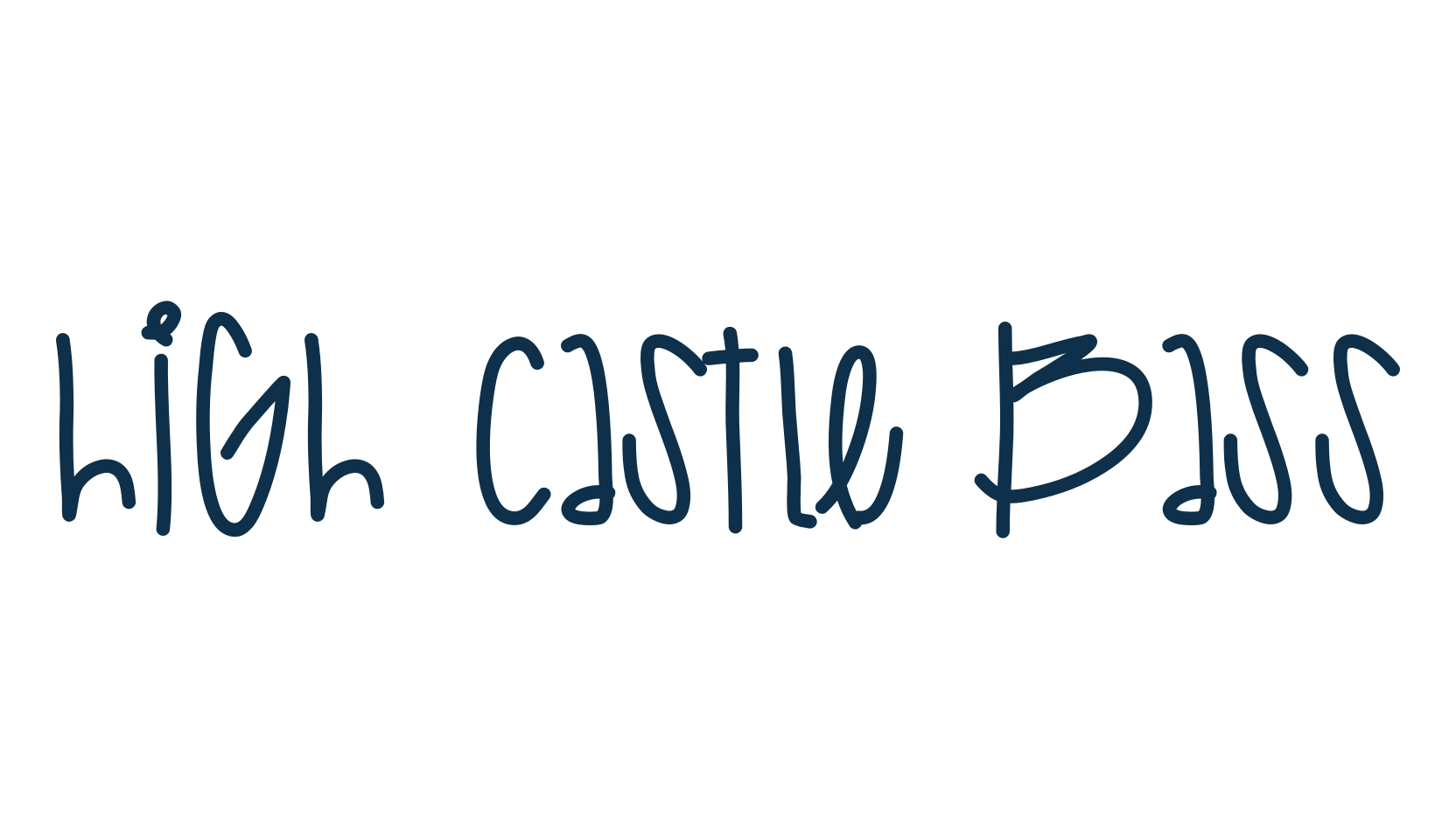 High Castle Bass, script handwritten fancy decorative calligraphy font preview