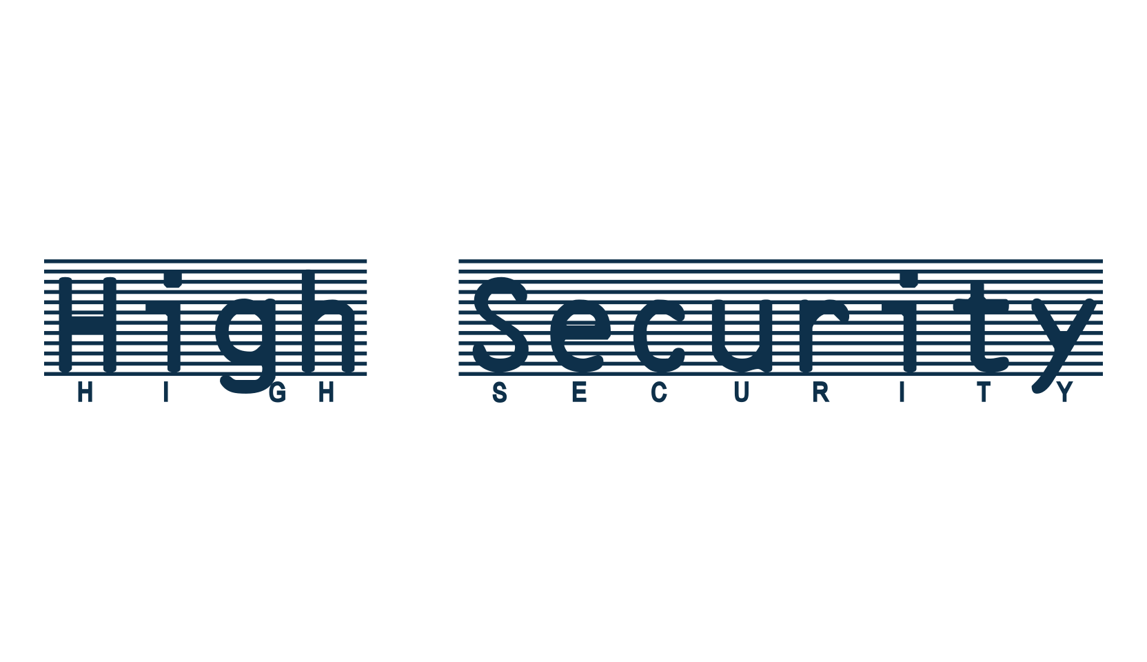 High Security, various font preview