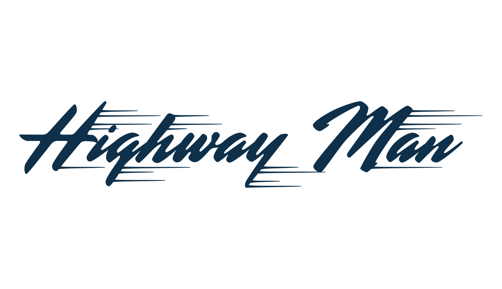Highway Man, fancy various decorative script calligraphy font preview