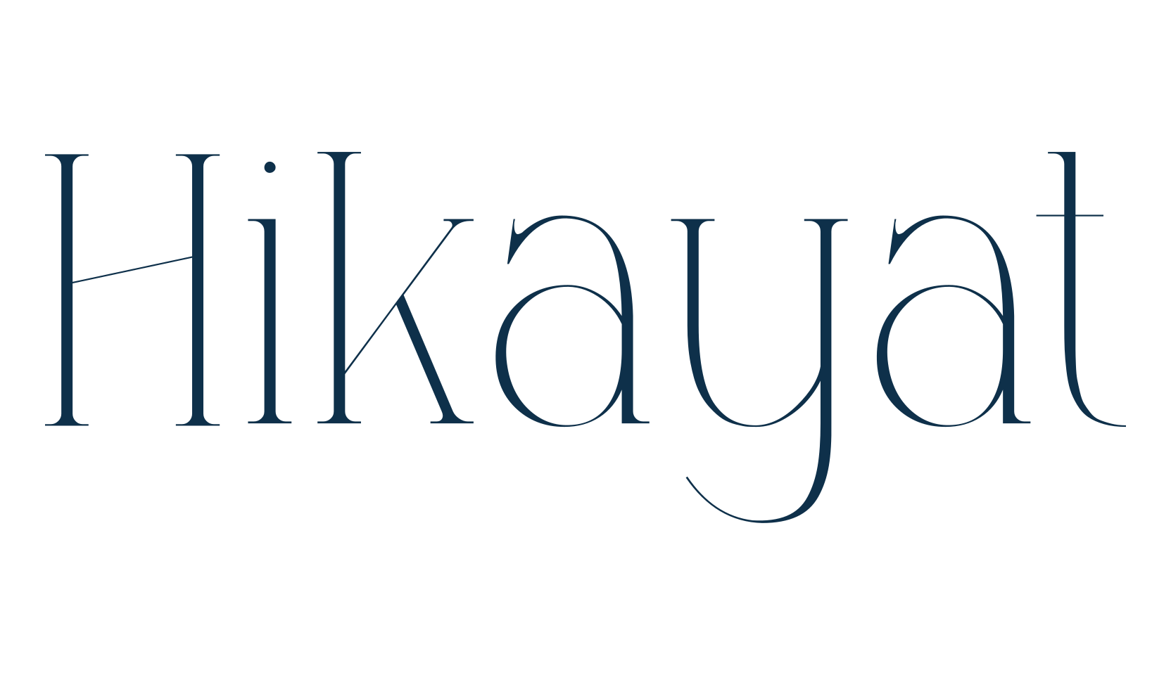 Hikayat, serif font preview