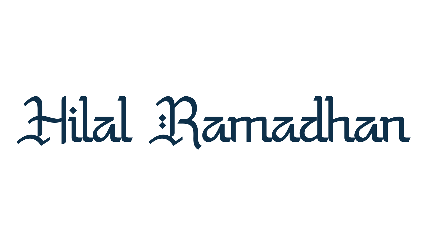 Hilal Ramadhan, arabic font preview