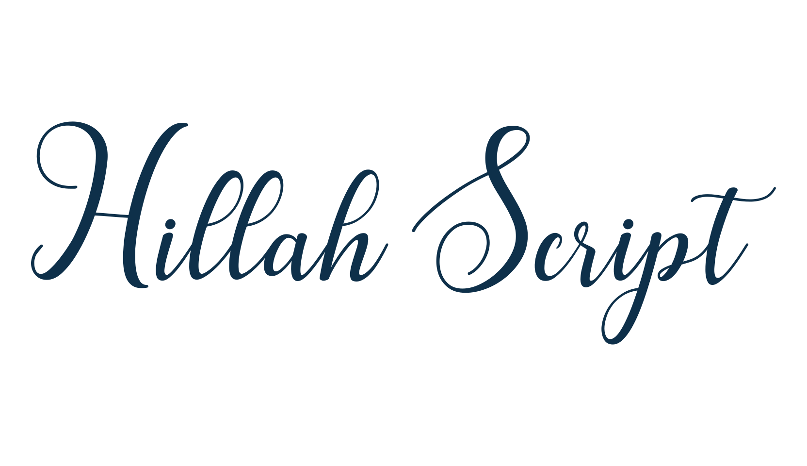 Hillah Script, script calligraphy fancy decorative font preview