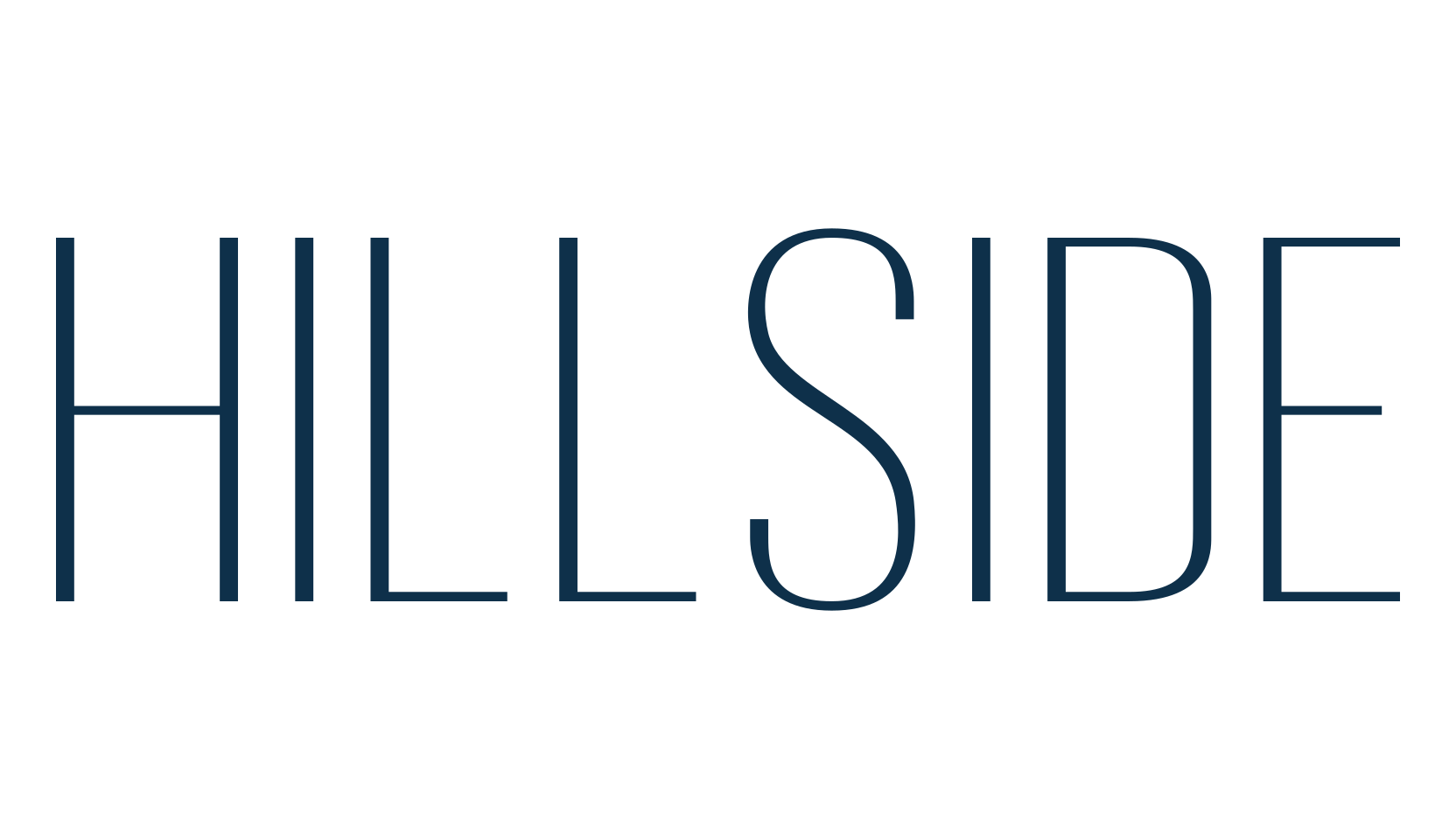 Hillside, sans serif font preview