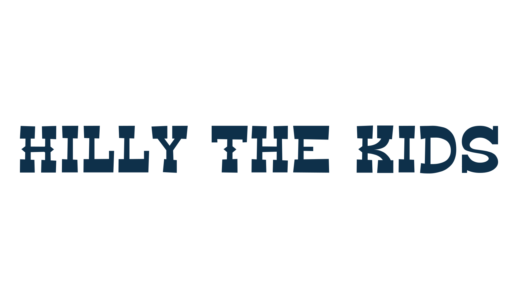 Hilly The Kids, fancy western decorative font preview