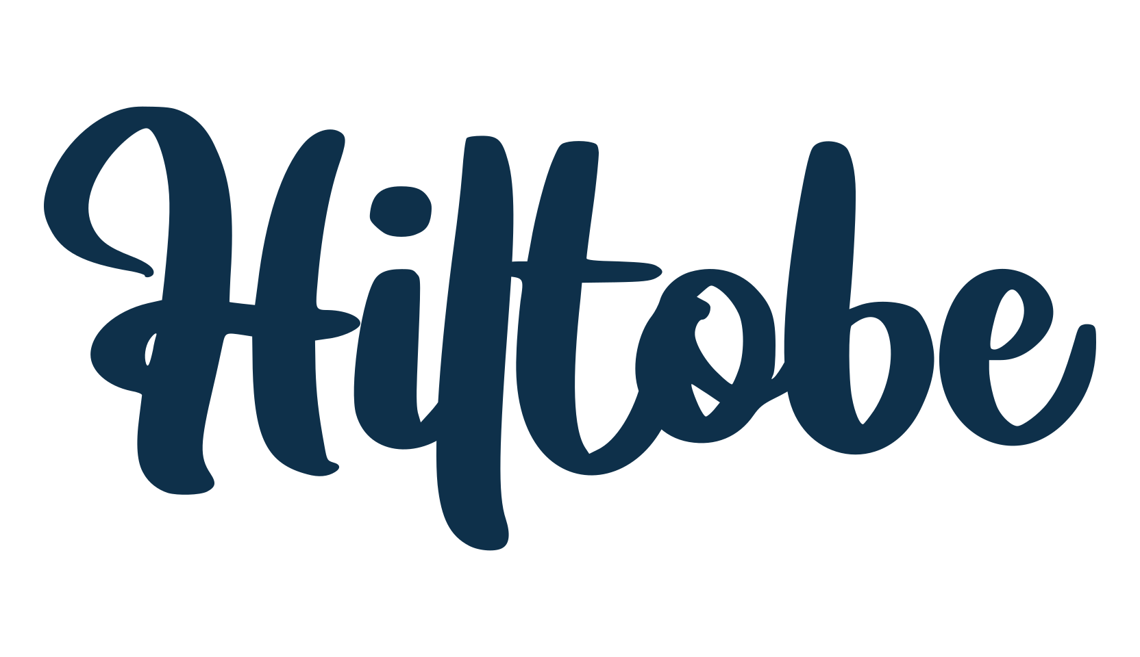 Hiltobe, handwriting font preview