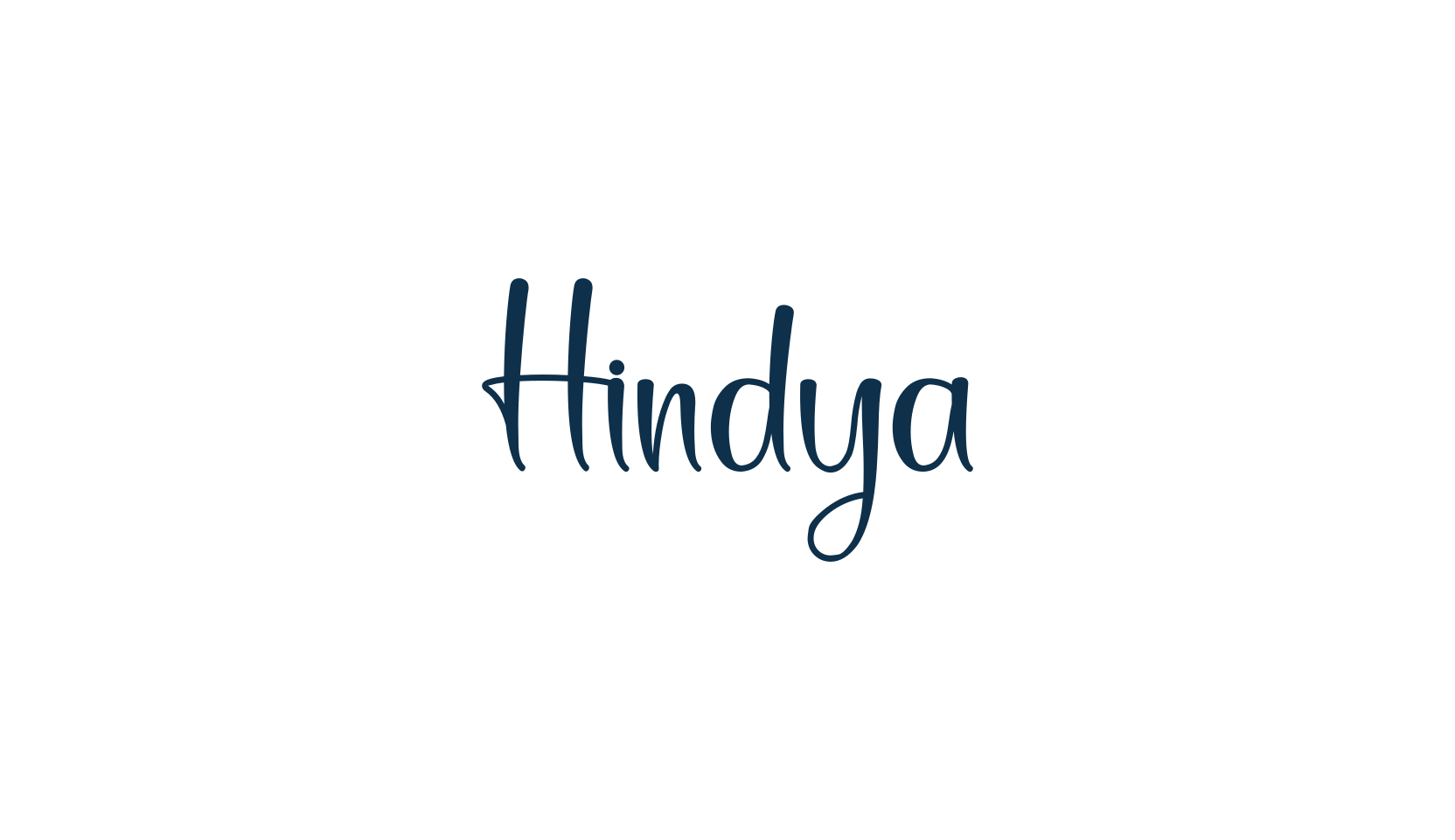 Hindya (hindya), fancy decorative font preview